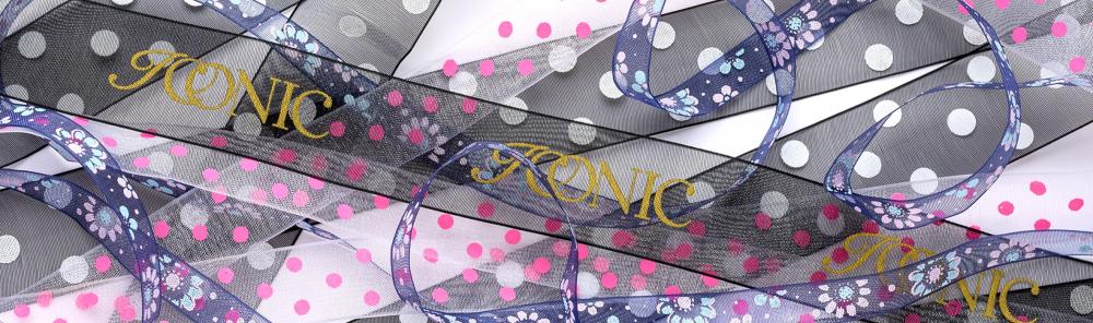 Luxuriöses Organzaband mit satiniertem Rand, ideal zum Binden eleganter Schleifen und für Akzente auf Geschenken, Blumenarrangements und Dekorationen