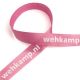 Bedrukt lint roze